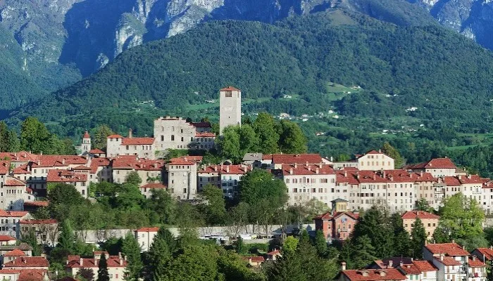 Panorami della città di Feltre