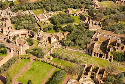 Paesaggio storico dall'alto