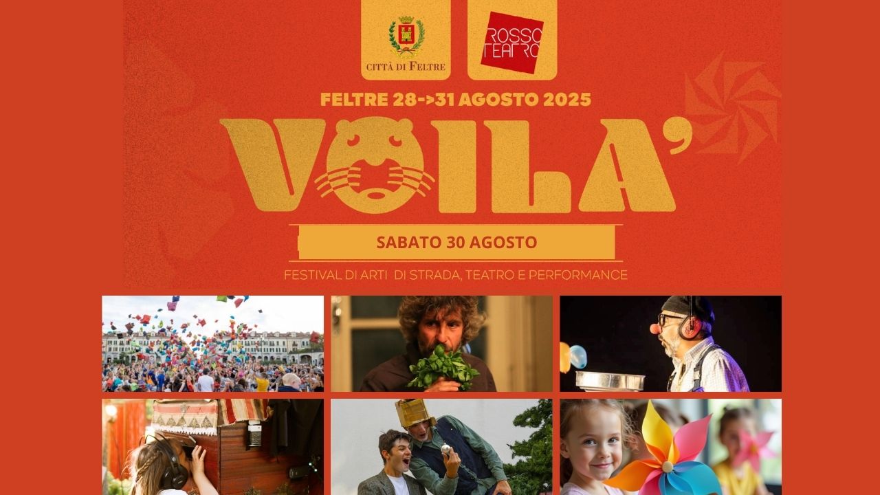 Voilà sabato 30 agosto 2025