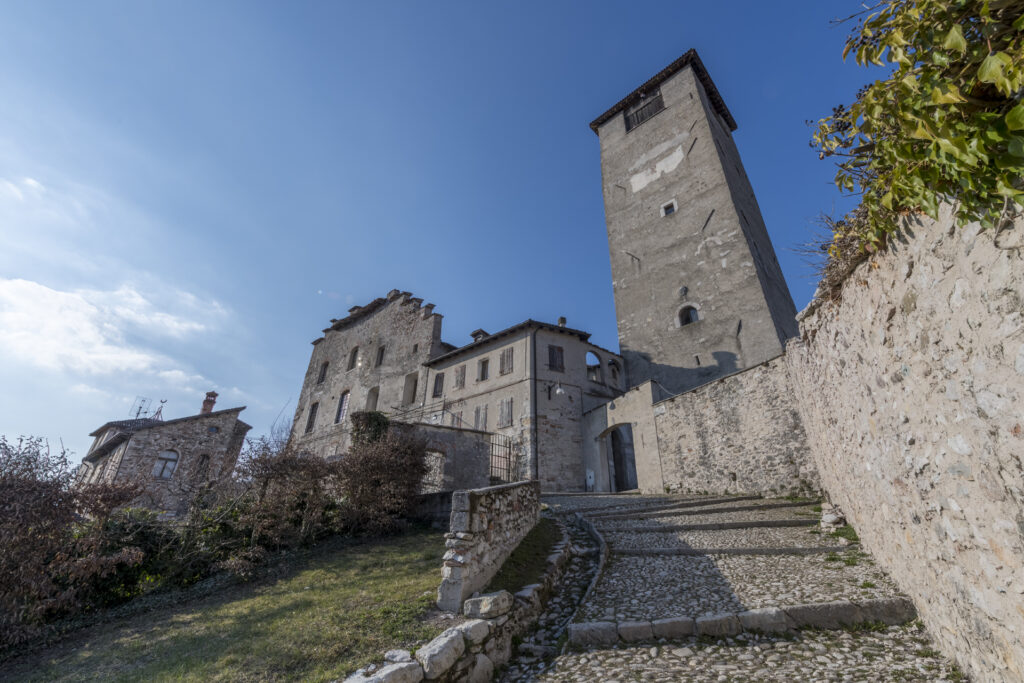 Feltre - Scalinata di accesso al Castello di Alboino