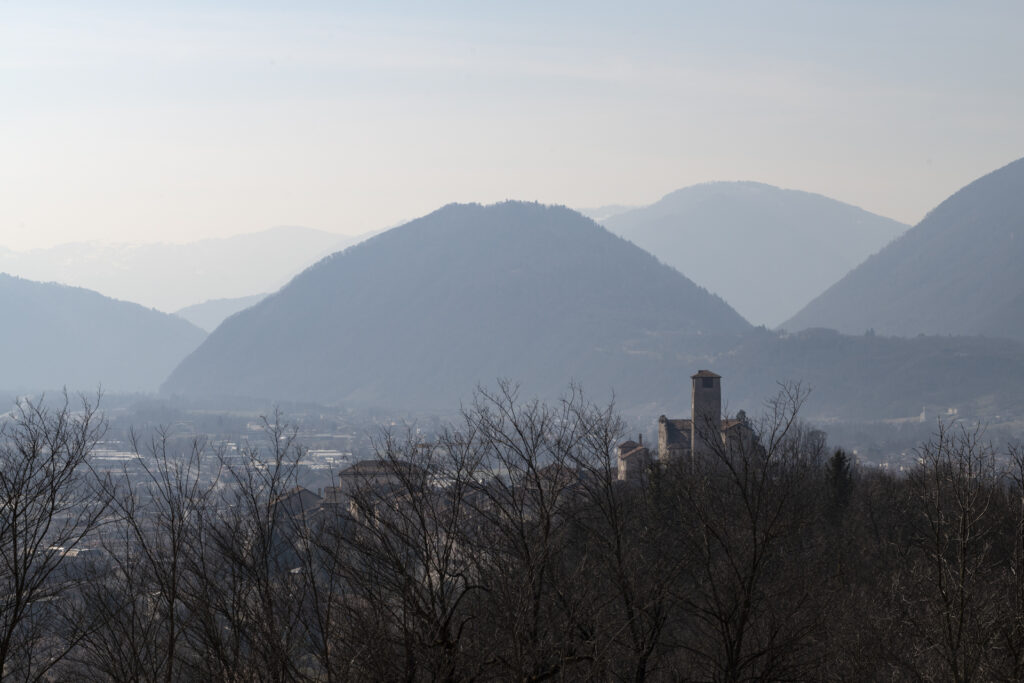Feltre - Vista sul Castello di Alboino