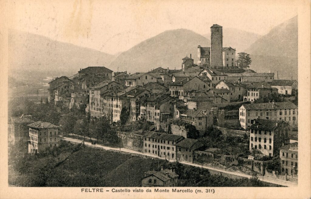 Cartolina Storica Feltre - Panoramica Feltre