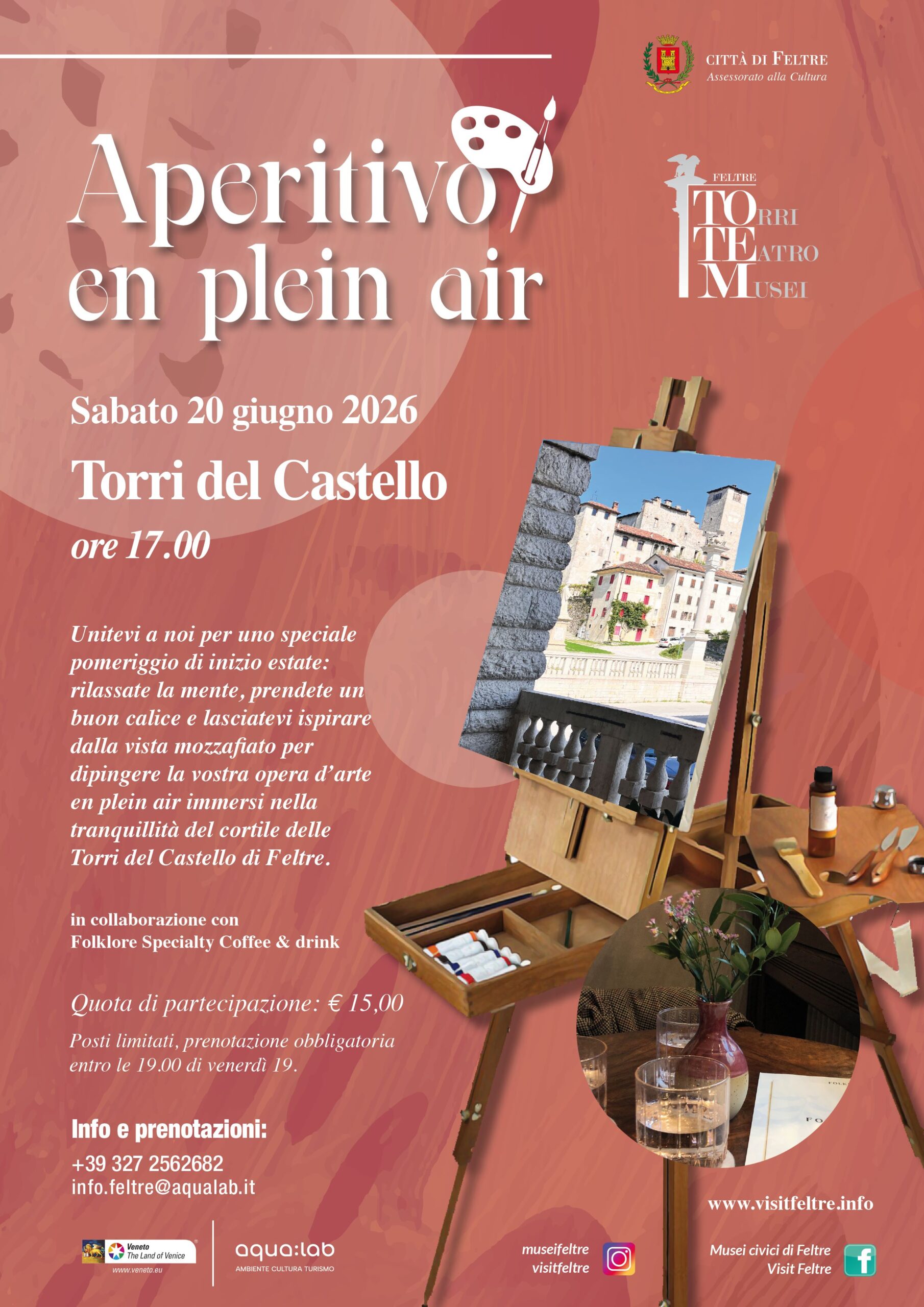 Locandina Aperitivo En Plein Air - 20/06/2026 ore 17:00