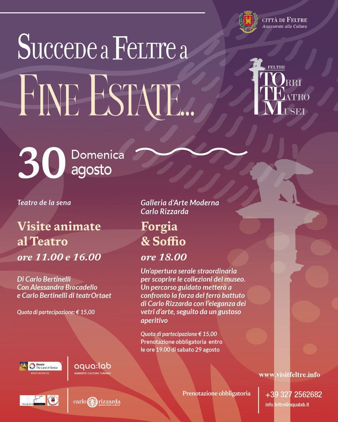 Succede a Fine estate nei musei di Feltre - eventi del 30/08/2026