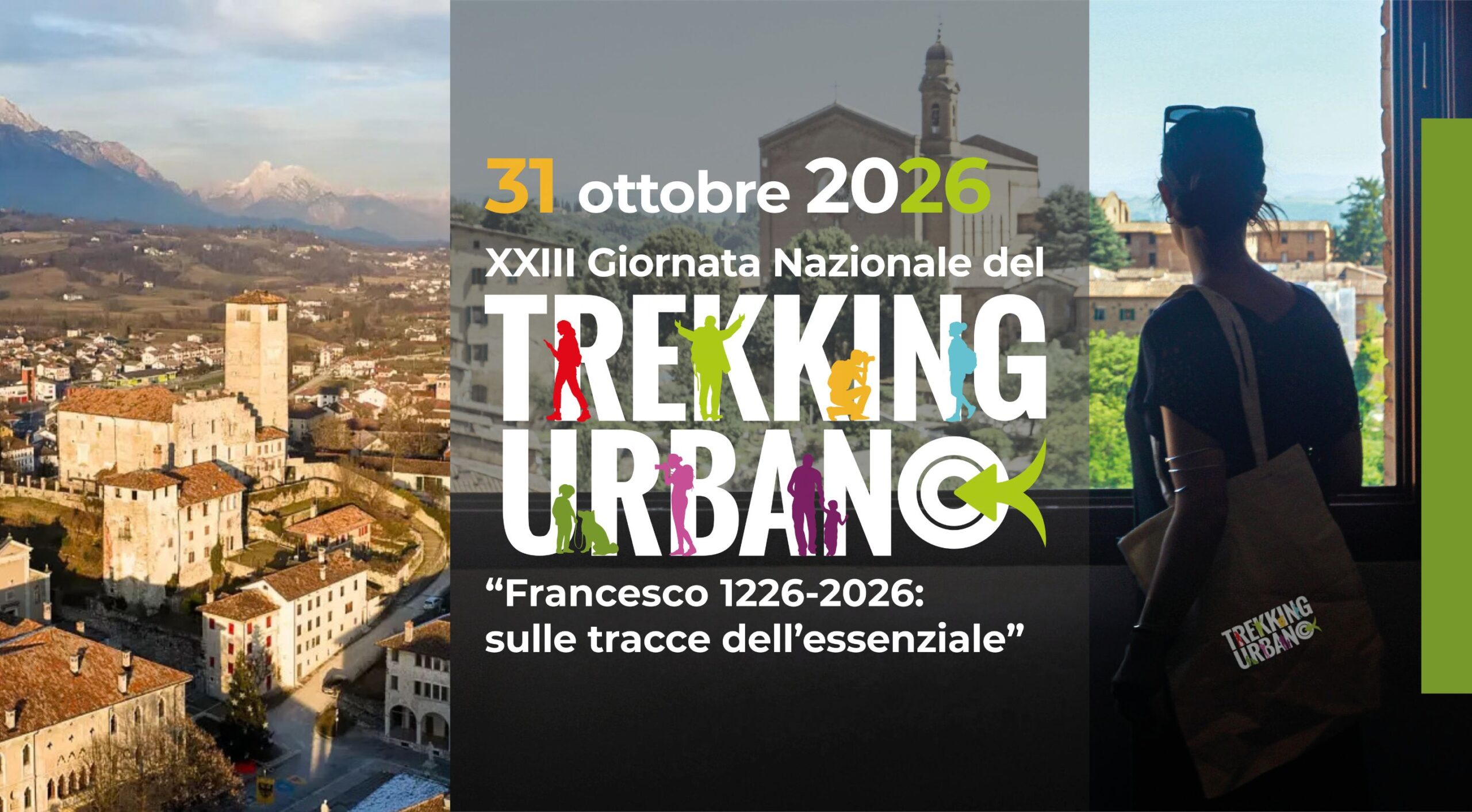 invito trekking urbano sul tema scelto: “San Francesco 1226-2026: sulle tracce dell'essenziale”